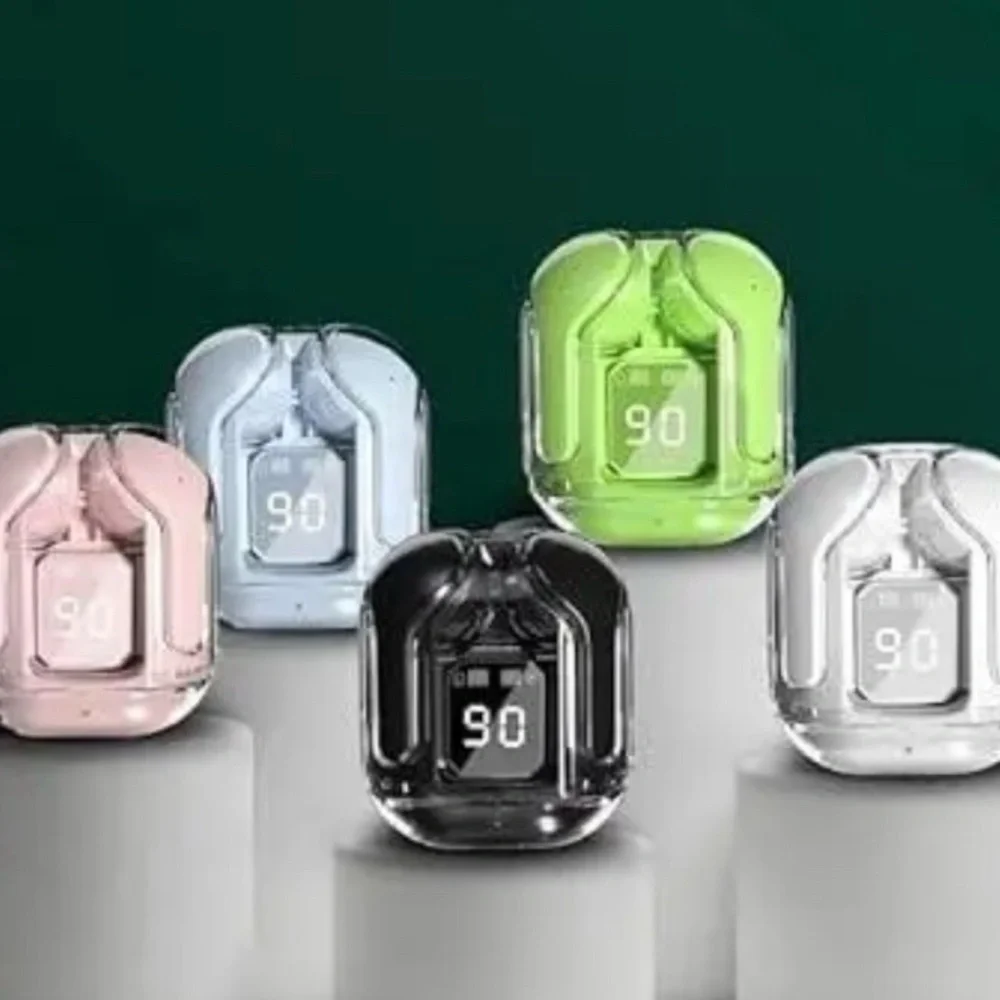 Wireless Headsets with LED Display, Bluetooth, Wireless Earbuds